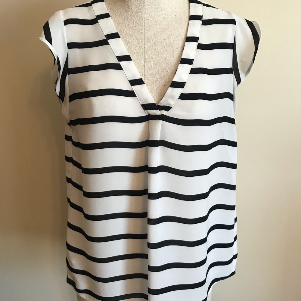 Loft striped blouse - XS petite